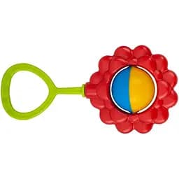 Дитяче брязкальце Квіточка ТехноК 9321TXK від 3 місяців Червоний