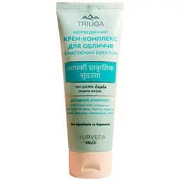 Крем-комплекс для обличчя Triuga Ayurveda Mix з матувальним ефектом для жирної шкіри 75 мл