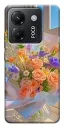 Чехол Demsky Яркий букет для Xiaomi Poco M7 Pro 5G