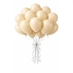 Воздушные надувные шарики HTOP Balloons Party 12 дюймов 100 шт яркие товары аксесуары для празника Бежевый