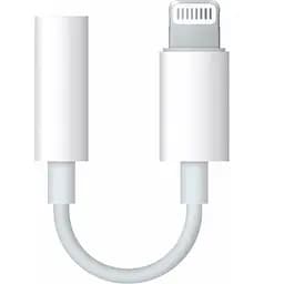 Адаптер Apple Lightning - 3.5 mm (M/F) A1749 White (MMX62) OEM (MMX62-OEM)