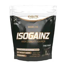 Гейнер Evolite Nutrition IsoGainz, 1 кг - Страчателла