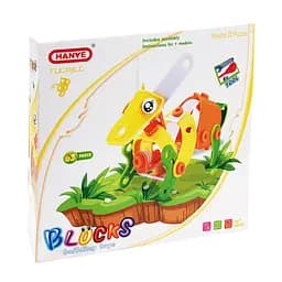 Болтовий конструктор "Зайчик" HANYE J-7712, 63 елементи