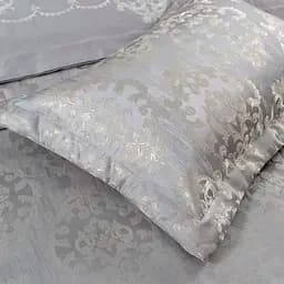 Набір постільної білизни з вишивкою та жакардовим покривалом Dantela Vita - Nilda євро - мініатюра 7