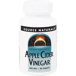 Натуральна добавка Source Naturals Apple Cider Vinegar 500 мг 90 таблеток