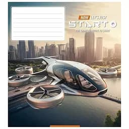 Тетрадь общая Школярик Let's start в линию 12 листов 30 шт. (012-3411L)