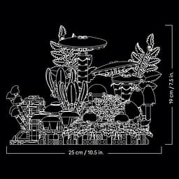 Конструктор LEGO Botanicals Лісові гриби (11505) - мініатюра 7
