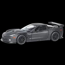 Машинка Uni-fortune Chevrolet Corvette C6.R, 1:32, матовий чорний (554003М)