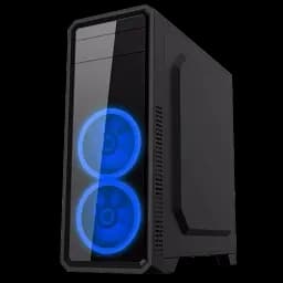 Корпус GameMax G561 Black, без БЖ, Midi Tower, ATX / Micro ATX / Mini ITX, 1хUSB 3.0, 2хUSB 2.0, 3x120 мм LED, 424x200x452 мм - мініатюра 8
