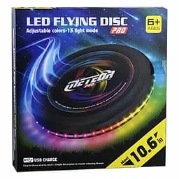 Фрісбі Epik 101 Shantom Led (27cm) Black - мініатюра 5