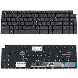Клавіатура для ноутбука DELL (Vostro: 3510, 3520) рос, чорний, без фрейму