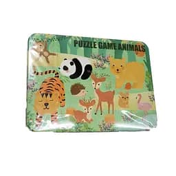 Пазли дерев'яні С 48686 "Тварини", в плівці (6900067486868) Вид 1