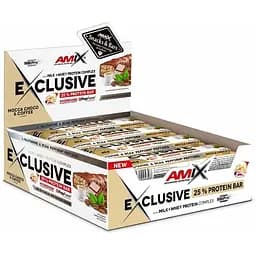 Батончик Amix Nutrition Exclusive Protein Bar 12x85 г Мокко-шоко-кава