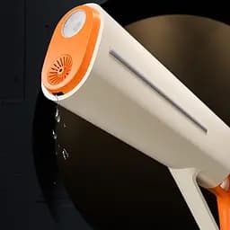 Водяний акумуляторний автомат Water Gun 185-66 (400ml) with lithium battery White / Orange - мініатюра 4