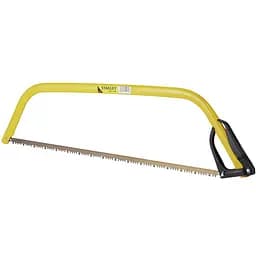 Пила лучковая Stanley Raker Tooth по дереву с каленым американским зубом 750 мм (1-15-403)