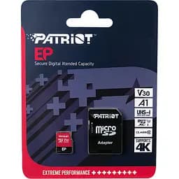Карта пам'яті Patriot microSDXC EP 1TB UHS-I U3 V30 A1 Class 10 + SD адаптер (PEF1TBEP31MCX) [112842] - мініатюра 7