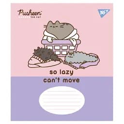 Зошит Yes Pusheen The Cat A5, 12 аркушів в лінію (767613)
