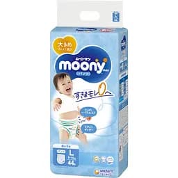 Підгузки-трусики Moony для хлопчиків 4 (9-14 кг), 44 шт.