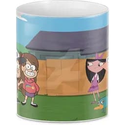 Кухоль GeekLand Gravity Falls meating GF.02.08 330 мл білий - мініатюра 2