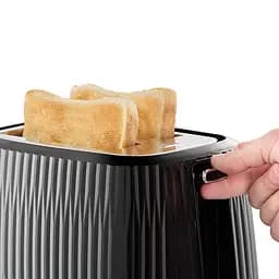 Тостер Eden 800Вт, пластик, підігрів, разморозка, чорний Russell Hobbs kuh0014917 - мініатюра 5