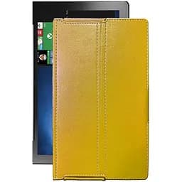 Чохол StatusCASE з екошкіри для планшету Insignia NS-P11W7100 Жовтий