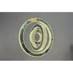 Люстра кільця Linisoln 7960-50x40x30 метал, кришталь, LED, 70 Вт, висота 120 см, ширина 50x40x30 см