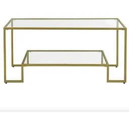 Журнальный столик Leobert Madison в стиле Loft золотистый
