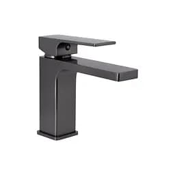 Змішувач з гігієнічною лійкою Qtap Gemini QTGEM272GMB45692 Gunmetal Black PVD, Шліфований чорний хром - мініатюра 2