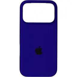 Чехол Silicone Case для Apple iPhone 17 Pro Dark Purple AA [145203]