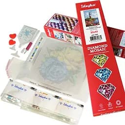 Алмазна мозаїка без підрамника Магічний політ AMC20143 40х50 см - мініатюра 2