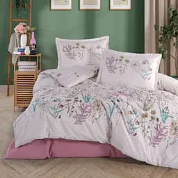 Постільна білизна Bahari V1 Pembe Ранфорс Clasy pbe0052094