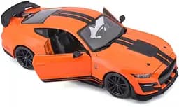 Автомодель Maisto 2020 Ford Mustang Shelby GT500 , оранжевий, 1:24 (31532 orange) - мініатюра 5
