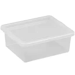 Ящик для зберігання Plast Team Basic з кришкою 1.5 л (2291)