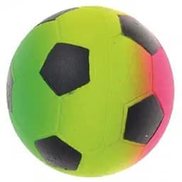 Іграшка для собак TatraPet Dental Fun неоновий футбольний м'ячик 6 см в асортименті