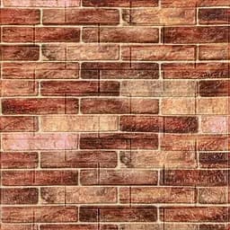 Панель стінова 3D Wall Sticker 700х770х2 мм коричнева SW-00001910