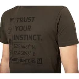 Футболка Harkila Instinct S/S M Коричневий - мініатюра 4
