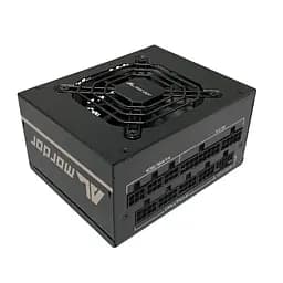 Блок питания 850 Вт, ALmordor SFX, черный, модульный, 80+ золотистый, ATX3.1, Active PFC, 80 мм, 4xMolex/8xSATA/3x6+2-pin