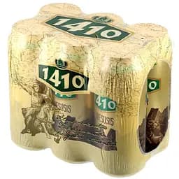 Пиво Volfas Engelman 1410 светлое 5.3% 6 шт. х 0.5 л ж/б