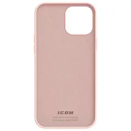 Силиконовый чехол для Apple iPhone 13 Pro Max, ICON2 Case, розовый, противоударный, панель, защита всего корпуса, матовая поверхность Soft Touch, выступает над дисплеем, совместим с защитными стеклами и пленками, с микрофиброй, ArmorStandart (ARM60587) - мініатюра 2
