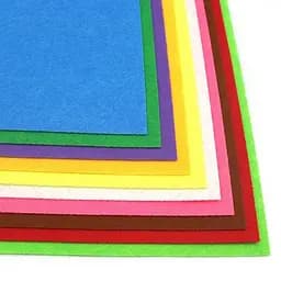 Фетрові листи для рукоділля Bambi HQ170-MIX3, 1,2 мм, A4