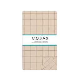 Комплект постільної білизни Cosas Beige geometry Полуторний бежевий (CellAshbeige_El-Grey_160) - мініатюра 8
