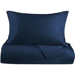 Підковдра МВМ My Home (MVM) Елегія глибокий синій 200 x 220 см (BL-DC-18 DEEP BLUE) - мініатюра 3