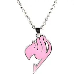Кулон Хвіст Феї Фейрі Тейл Fairy Tail FT 22.88 Рожевий