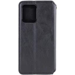 Шкіряний чохол-книжка GETMAN Cubic (PU) для Motorola Moto G15 4G Чорний - мініатюра 3