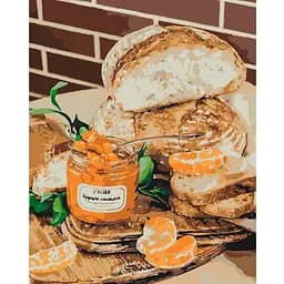 Картина по номерам Ideyka Мандариновый привкус 40х50 см KHO5572