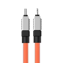 Кабель PD Baseus CoolPlay Series Fast Charging Cable Type-C to iP 20W 2 м оранжевый CAKW000107