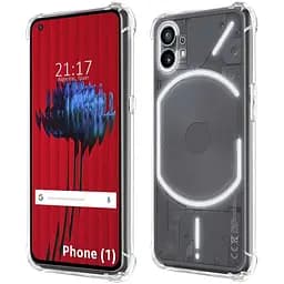 Панель BeCover Anti-Shock для Nothing Phone (1) Clear (709349)