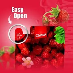Рідке мило Chisto Fruttino Strawberry дой-пак 450 мл - мініатюра 3
