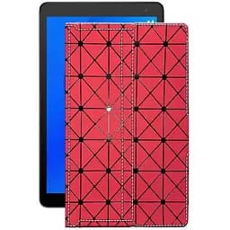 Чохол StatusCASE з екошкіри для планшету Alcatel 1T 10 (8082) 10.1 Червоний ромб