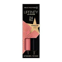 Стойкая губная помада Max Factor Lipfinity 2 Step, тон 80 (Starglow) 2,3 мл + 1,9 г (8000019174512)